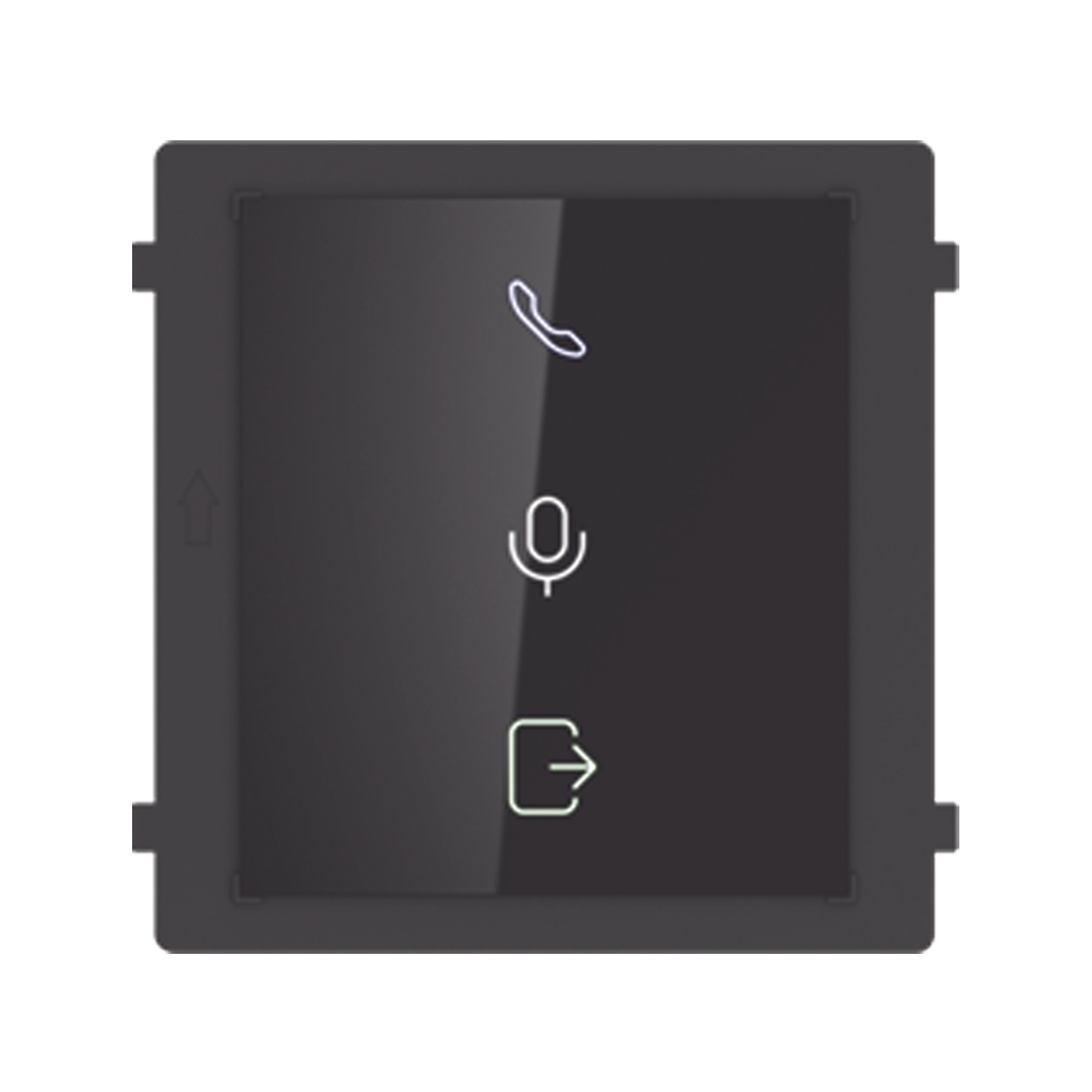Modulo para Indicar Recepción de Llamada / Apertura de Puerta o Audio Bidireccional en Videoportero IP Modular Modulo para Indicar Recepción de Llamada / Apertura de Puerta o Audio Bidireccional en Videoportero IP Modular